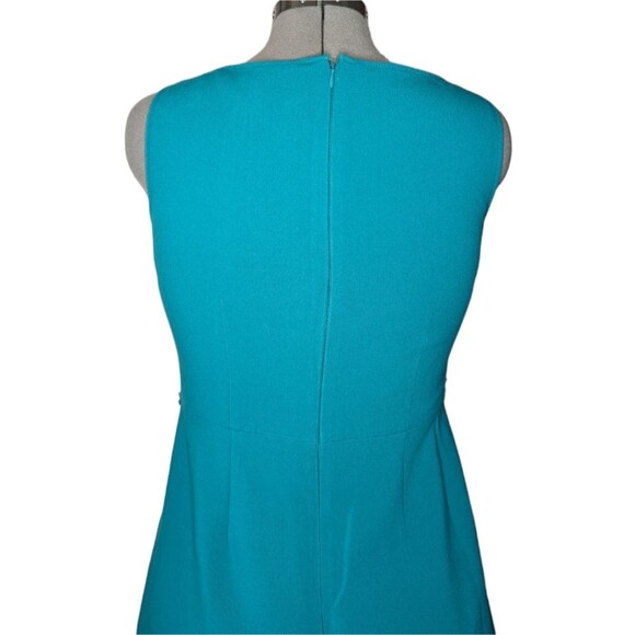 Women's Vintage Anne Klein Light Blue Sleeveless Dress with Jacket, Size 6 - Picture 7 of 10